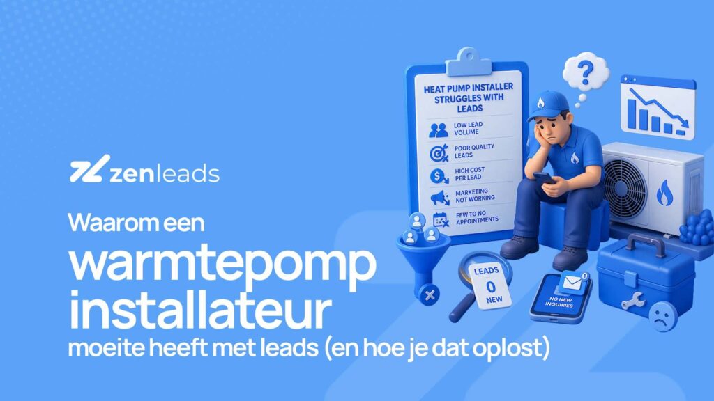 Meer Leads voor Warmtepomp Installateurs Zo Werkt Het